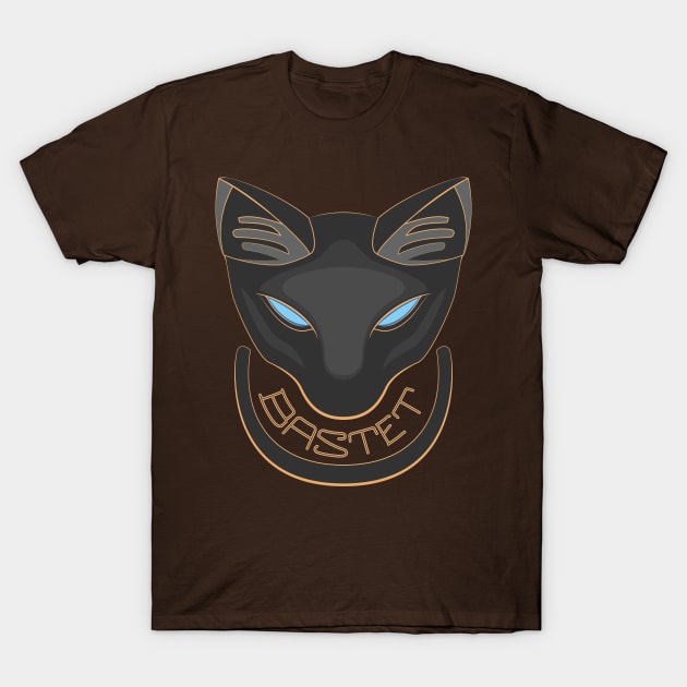 Bastet Amulet T-Shirt by Kat C.